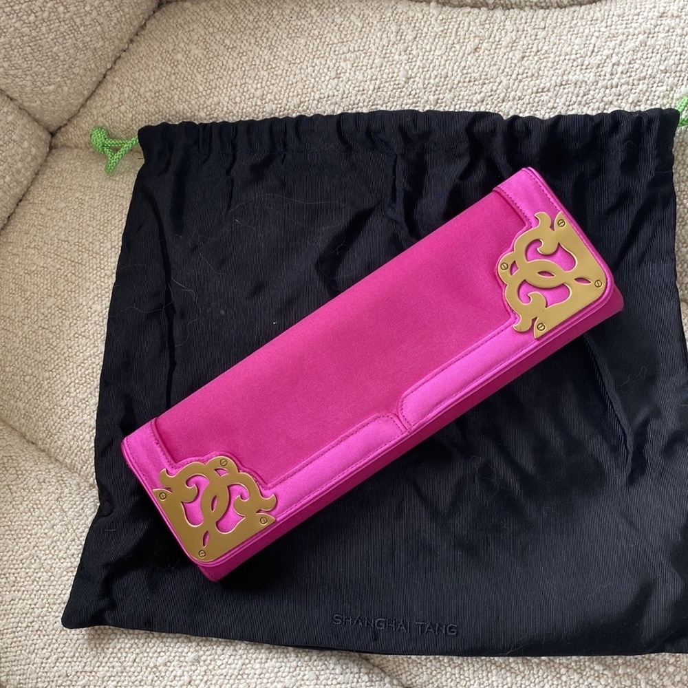 Shanghai Tang Silk Clutch